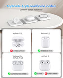 Charging Station for Apple Multiple Devices - 3 in 1 Foldable Magnetic Wireless Charger Dock - Travel Charging Pad for iPhone 17 16 15 14 13 12 Pro Max Plus Watch & Airpods photo 5