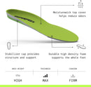Superfeet All-Purpose Support High Arch Insoles (Green) for Active Lifestyle…