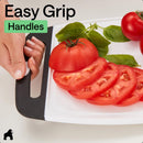 GORILLA GRIP BPA-Free Reversible Kitchen Cutting Board, Set of 3, Black — 8