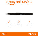 Amazon Basics Felt Tip Marker Pens, Black, Smooth Writing, for Writing, Drawing, Journaling and Note Taking, 24-Pack | 1 Count (Pack of 24) — 2