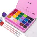 HIMI Gouache Paint Set, 24 Colors x 1 oz, Jelly Cup, Non-Toxic(Pink) — 1