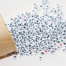YMSDZHL Alphabet Beads A-Z 1300Pcs Letter Bead for Bracelet Jewelry Making — 7