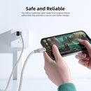 iPhone Charger 3-Pack 10ft MFi Certified Lightning Cable Fast Charging Cord photo 5