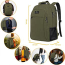 MATEIN Green 15.6 Inch Travel Laptop Backpack, Sturdy Computer Bag for Work | Dark Green — 6