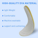 Women's Shoe Insoles for Hey Dude Wally Replacement, Light-Weight Work Shoe Insoles Comfortable Memory Foam Footwear Inserts for Women, Shock Absorption and Cushioning Insoles (W8) - US W9 / EU40 — 4