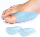 Gel Bunion Protector Shield, 12 Pack of Bunion Pads and Cushions, Bunion Guard for Big Toe, Relieve Foot Pain from Friction, Rubbing and Pressure (FSA or HSA Eligible) - Blue | Blue(12pcs) — 1