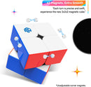GAN 251 M Air 2x2 Magnetic Speed Cube Puzzle – Stickerless, for Kids Adults — 3