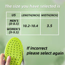 Shoe Insoles for Men Women, Memory Foam Insoles, Best Replacement Shoe Inserts, Providing Great Shock Absorption and Cushioning for Feet Relief, Prevent Foot Odor (Men 8-8.5 / Women 9-9.5) — 2