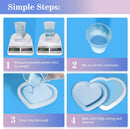 Plaster Casting Powder 1000G/35 OZ, Water Activated Fast Curing Plaster Casting Powder, 20-30 Minutes Demold, Easy… — 5