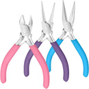 Pliers for Jewelry Making, Shynek Jewelry Pliers Set Includes Needle Nose Pliers, Round Nose Plier and Wire Cutters,… — 1