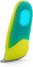 Kids Running Gel Insoles Kids Shock Absorbing Arch Support Insoles Good Feet Step Aid Little Kid US 2-3 (8 1/8-8 1/2) — 2