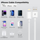 Car Apple Carplay Cable,3FT Car Charger Cord USB A to Lightning Cable White photo 6
