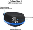 High Arch Support Comfort Orthotics Relieve Foot Pain Inserts - Black — 3