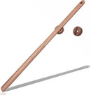 Eumtenr Extra Long Wooden Shoe Horn with Magnetic Holder, Walnut Color — 1