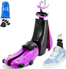 Shoe Stretcher Men, Women Leather Boot Stretcher for Wide Feets, Shoe Tree Adjustable Boot Widener Stretcher | purple — 1