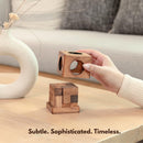 Wood Cube Puzzle: Handmade SOMA Cube 3D Brain Teaser Puzzle STEM Skill Builder Interlocking Logic Game — 2