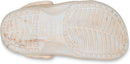 Crocs Kids Classic Watercolor Marbled Clog – Bone Swirl — 6