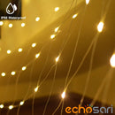 echosari 20Ft x 13Ft Net Lights Outdoor Mesh Lights Plug in with Remote, 720 LED Christmas Net Light IP68 Fully Waterproof for Party Garden Backyard Wall Bush Decor (Warm White) — 4