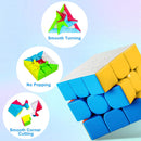 AuntyFey 5 Pack Speed Cube Set, Speed Magic Cube — 2