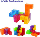 Magnetic Soma Cube Block - Educational Puzzle Toys for Kids Stress Relief — 3