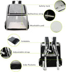 Texsens Innovative Traveler Bubble Backpack Pet Carriers for Cats and Dogs (Black) — 4