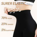 Somuch 15-20 mmHg Footless Compression Pantyhose for Women & Men, Graduated Compression Tights for Varicose Veins Edema Leg Swelling, High Waisted Support Leggings | Black | Medium — 4