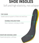 Insoles Replacement for Ariat Men's Shoes, Memory Foam Square Toe (M13) — 3