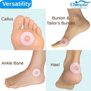Chiroplax Foam Callus Cushions Pads Protectors Waterproof Self-Adhesive Blister Toe Foot Pain Relief Treatment (36 Count) | 36 Count (Pack of 1) — 3