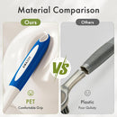 Amazer Dish Brush with Handle, 2 Pack Kitchen Scrub Brushes for Cleaning, Dish Scrubber with Stiff Bristles for… — 5