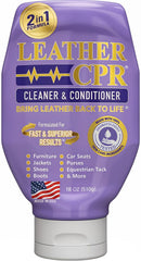 Leather CPR Cleaner and Conditioner 18oz. Bring Leather Back To Life on Furniture, Car Seats, Handbags, Jackets, Boots, Saddles, Purses & Shoes. Restores Shine, Softness & Color to Real Leather — 1