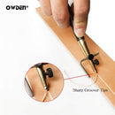 OWDEN Professional 3 Sizes Leather Adjustable Groover Tool. — 5