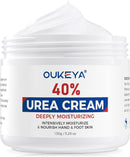 OUKEYA Urea Cream 40 Percent for Feet and Cracked Heels, 5.29 oz - 5.29 Ounce(40% Urea Cream) — 1