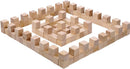 Supla 120 Pieces 1 Inch Natural Solid Cube Wooden Unfinished Craft Wood Blocks for DIY Gifts — 2