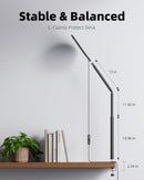 Weilisi 10.2" Desk Ring Light with Stand, 360° Rotate Desk Lamps for Home Office with C-Clamp, Flexible Height Desk… — 6