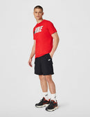 Nike Men's Air Monarch IV Training/Workout Shoes - Dark Smoke Grey/Black/Picante Red — 6