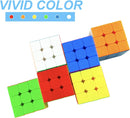 6 Pack Speed Cube Set, Stickerless Cube, Easy Smooth Turning Professional 3X3X3 Speed Cube, Party Favors, Puzzle Toys for Children, Adults, and All Ages — 3