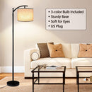 ROTTOGOON Floor Lamp for Living Room with 3 Color Temperatures LED Bulb, Standing Lamp Tall Industrial Floor Lamp… — 7