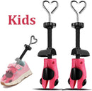 Valentoria Shoe Stretcher for Kids fit for 3-12 Years for Children Boys Girls Wide Feet 4-Way Adjustable | Pink — 6