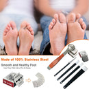 36 Pcs Callus Shaver for Feet Set, Foot Callus Shaver, (1 Stainless Foot File &1 Foot File Heads & 4 Pedicure Knife & 30 Replacement Slices Blades) — 7