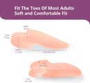 Promifun Bunion Cushion Protector, 10 Packs of Bunion Corrector Pads with Separator for Big Toe, Gel Shield for Foot Pain Relief, Calluses, Corns - Beige — 2