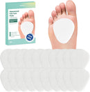 Welnove Metatarsal Foot Pads - 20 Pack Ball of Foot Cushion for Women & Men - 1/4" Thick Adhesive Foam Felt Pads for Pain Relief, Forefoot and Sole Support, Metatarsalgia Plantar Fasciitis Neuroma 1