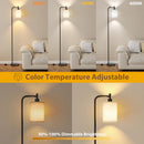 Ziisee 64" Floor Lamp with Remote Control, Dimmable Tall Standing Lamps for Living Room Bedroom Office Corner, 9W… — 4