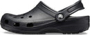 Crocs Unisex-Adult Classic Clog, Clogs for Women and Men | 9 Women/7 Men | Black — 1