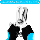 Candure Dog Nail Clippers and Trimmer with Safety Guard to Avoid Over-Cutting Toe Nails, Professional Grooming Pet Nail Clipper with Nail File for Small, Medium & Large Breeds — 3