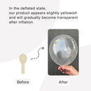 Awenztech 122pcs Clear Transparent Latex Balloons in 18 12 10 5 inches — 2