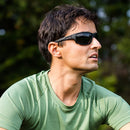 BEALER Polarized Sports Sunglasses for Men Lightweight TR90 Frame Sun Glasses Driving Cycling Fishing UV Protection Shades | Matte Black Frame/Grey Lens | 62 Millimeters — 2