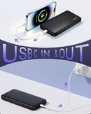 Miady 2-Pack Portable Charger, Slim 10000mAh Power Bank Travel Battery Pack photo 3