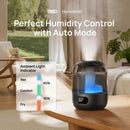 Brand DREO 3L Humidifiers for Bedroom, 30H Runtime, 26 dB Quiet, Black