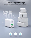 [2-Pack] 40W USB C Charger Cube Fast Charging Block Multiport Wall Plug photo 5