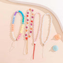 Beaded Phone Charm Lanyard Strap Girly Style Fixed Beads Pearl Lanyards photo 6